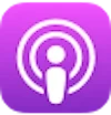 Apple Podcasts podcast player icon