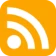RSS Feed podcast player icon